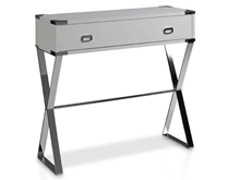 Consola de 90 cm con pata metálica Suspirarte